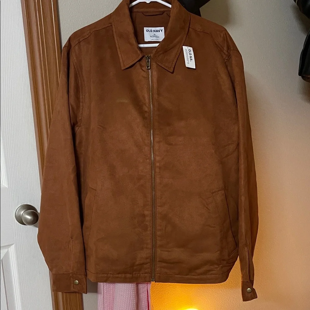 Old Navy Men's Tan Jacket NWT - Picture 2 of 16